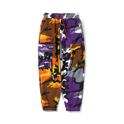 MIXED CAMO CARGOS