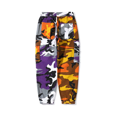 MIXED CAMO CARGOS