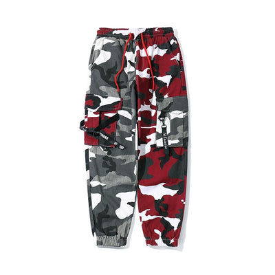 MIXED CAMO CARGOS