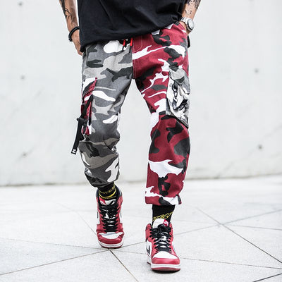 MIXED CAMO CARGOS